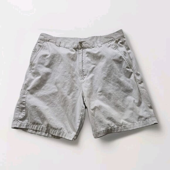 Shorts Mens W 40 Lot of 3 Beige Gray Pockets Chino Cargo Golf Outdoor Athleisure - Picture 10 of 16